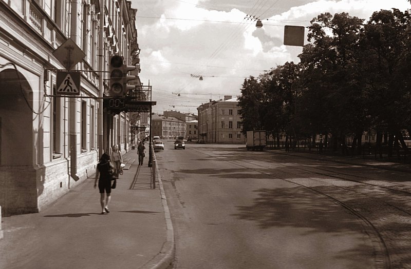 Черно-белый светофор